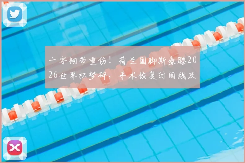 十字韧带重伤！荷兰国脚斯豪滕2026世界杯梦碎，手术恢复时间线及对荷兰队影响分析